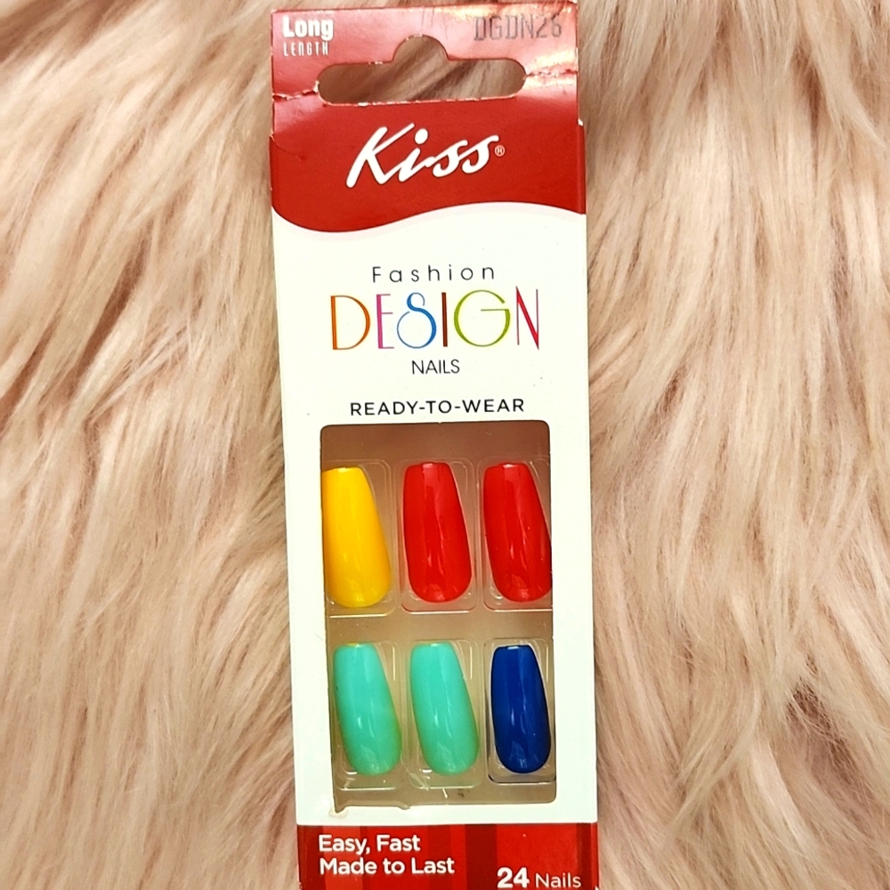 Brand New KISS FASHION DESIGN False Nails-L